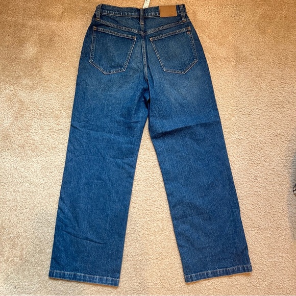 Madewell The Perfect Vintage Wide Leg Crop Jeans - Picture 4 of 10